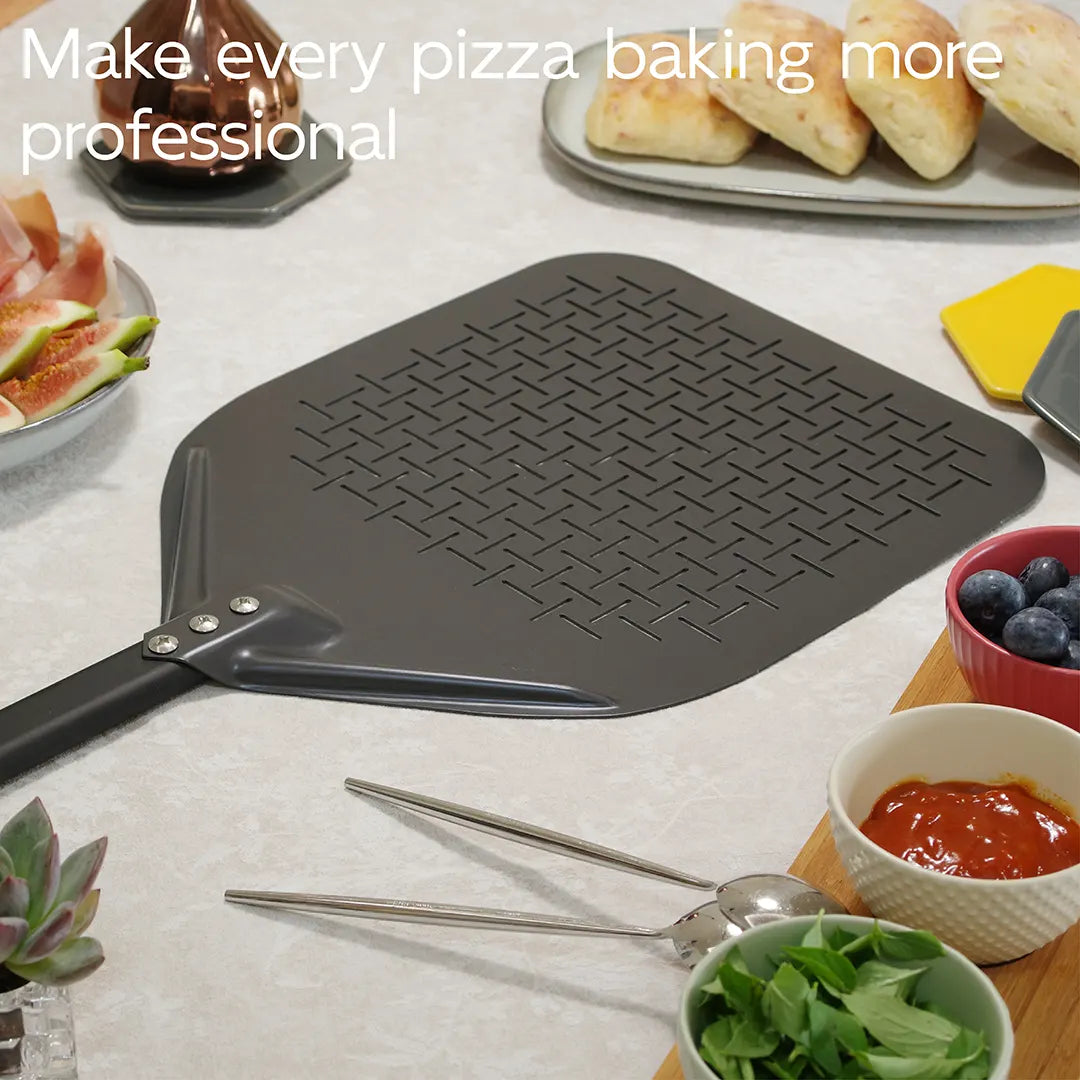 Vennoe 12" Pizza Peel with Metal Handle
