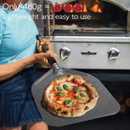 Vennoe 12" Pizza Peel with Metal Handle