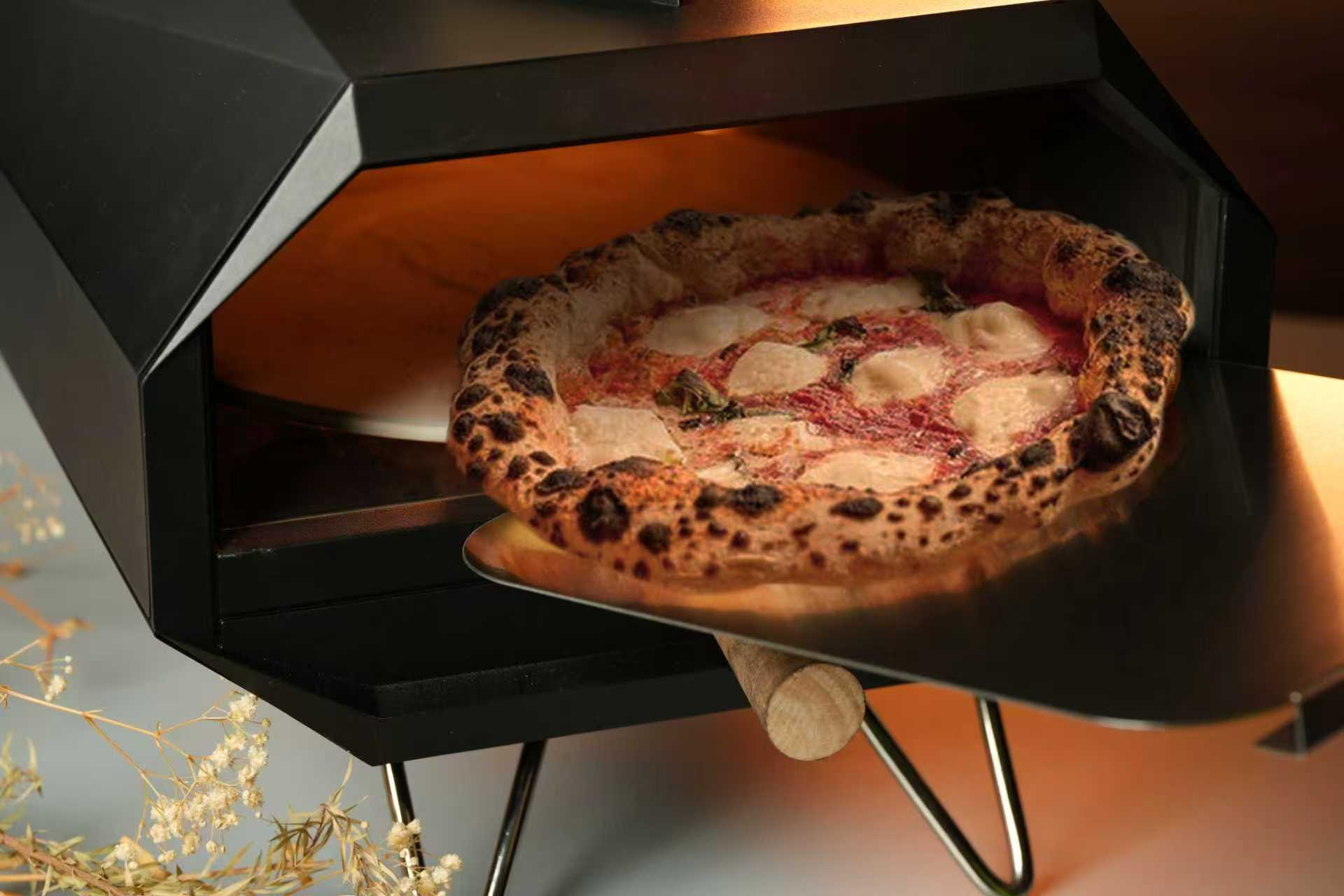 VENNOE T01 Outdoor Pizza Oven – 900°F Wood-Fired & Gas Burner
