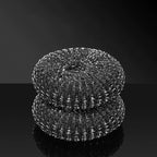 2 Pcs & 2 Replacements Stainless Steel Scouring Pad